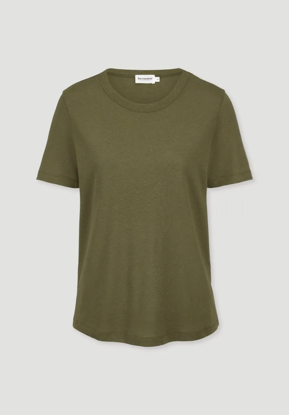 hessnatur T-Shirt Relaxed aus Leinen und Bio-Baumwolle von goldoliv