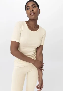 hessnatur T-Shirt SILK & WARM TOUCH mit Bio-Merinowolle und Seide von natur New