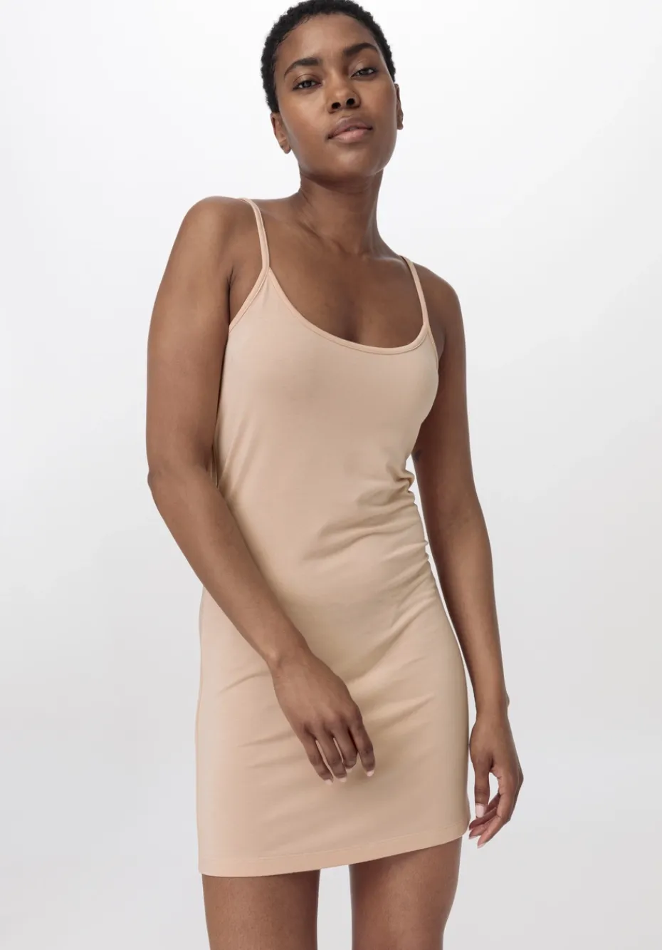 hessnatur Unterkleid PURE FLOW aus TENCEL™ Modal von puder Outlet