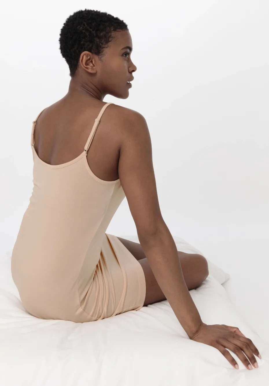 hessnatur Unterkleid PURE FLOW aus TENCEL™ Modal von puder Outlet