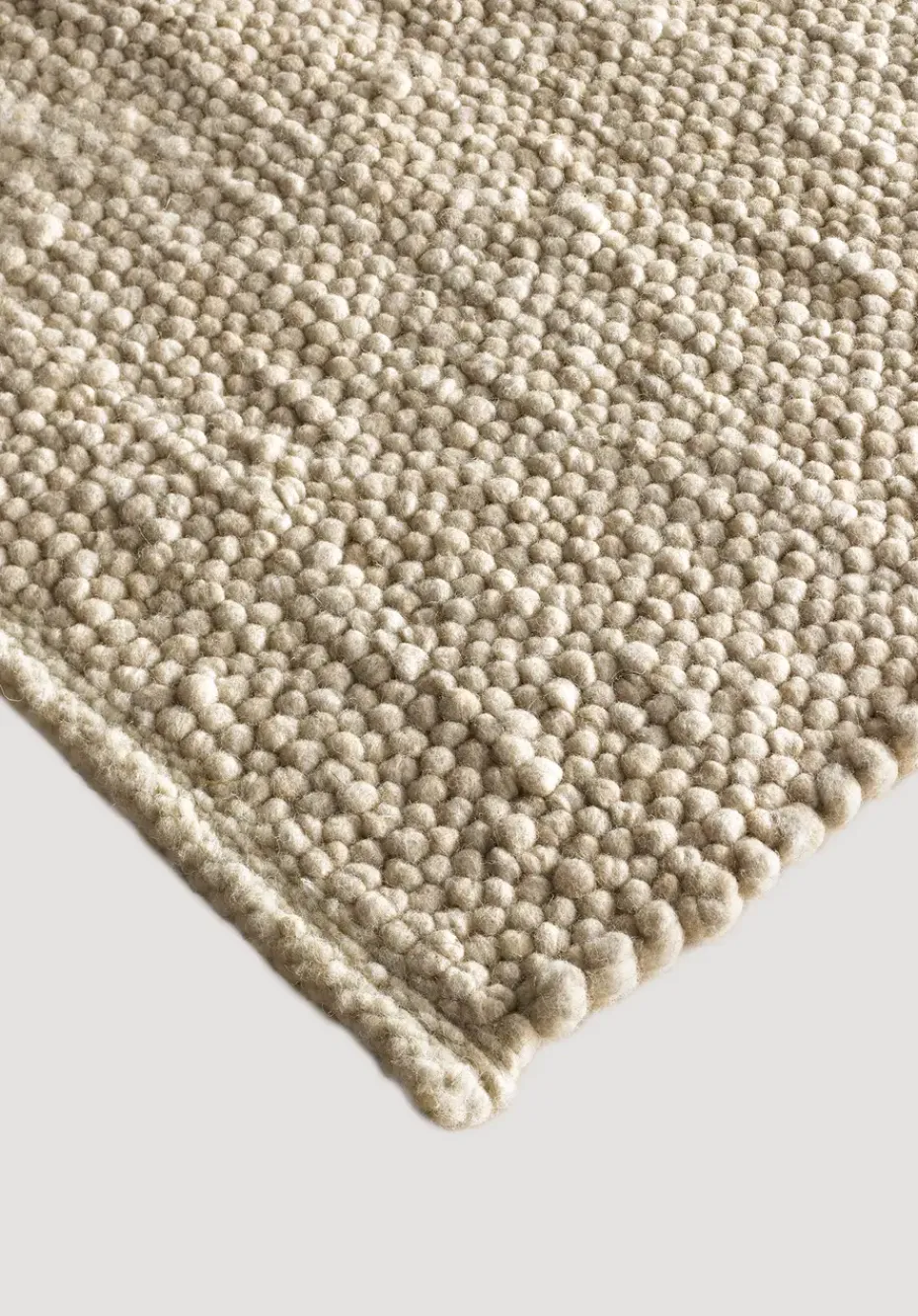 hessnatur Web-Teppich Coburger Fuchs aus reiner Bio-Schurwolle von beige-gold Outlet