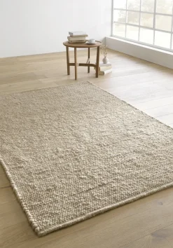 hessnatur Web-Teppich Coburger Fuchs aus reiner Bio-Schurwolle von beige-gold Outlet