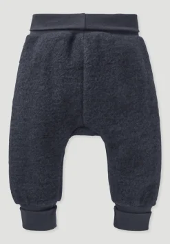 hessnatur Wollfleece Hose aus reiner Bio-Merinowolle von marine Best