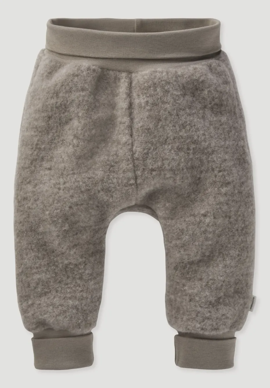 hessnatur Wollfleece Hose aus reiner Bio-Merinowolle von greige Hot