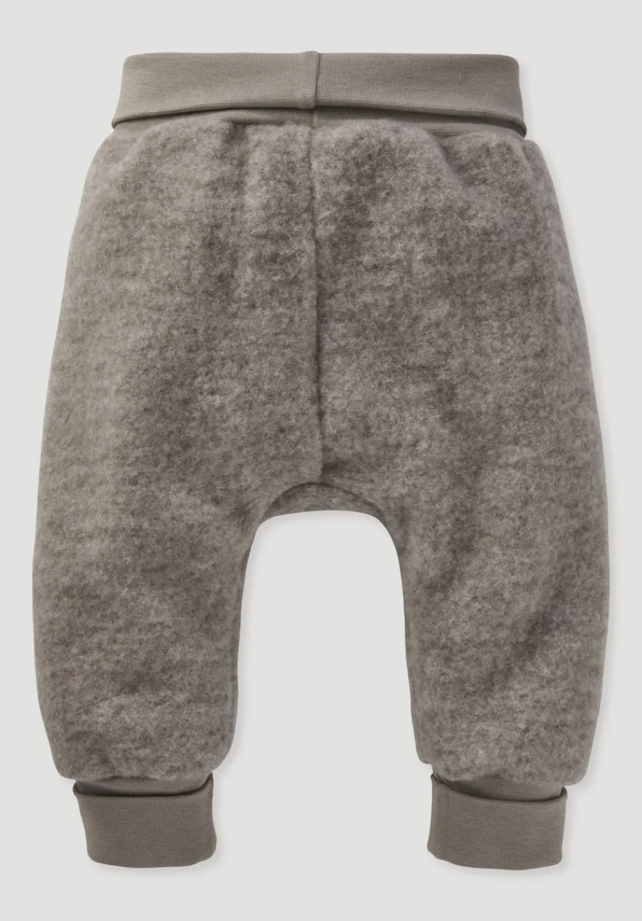 hessnatur Wollfleece Hose aus reiner Bio-Merinowolle von greige Hot