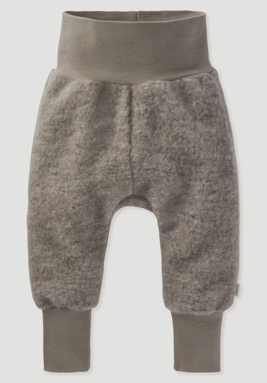 hessnatur Wollfleece Hose aus reiner Bio-Merinowolle von greige Hot