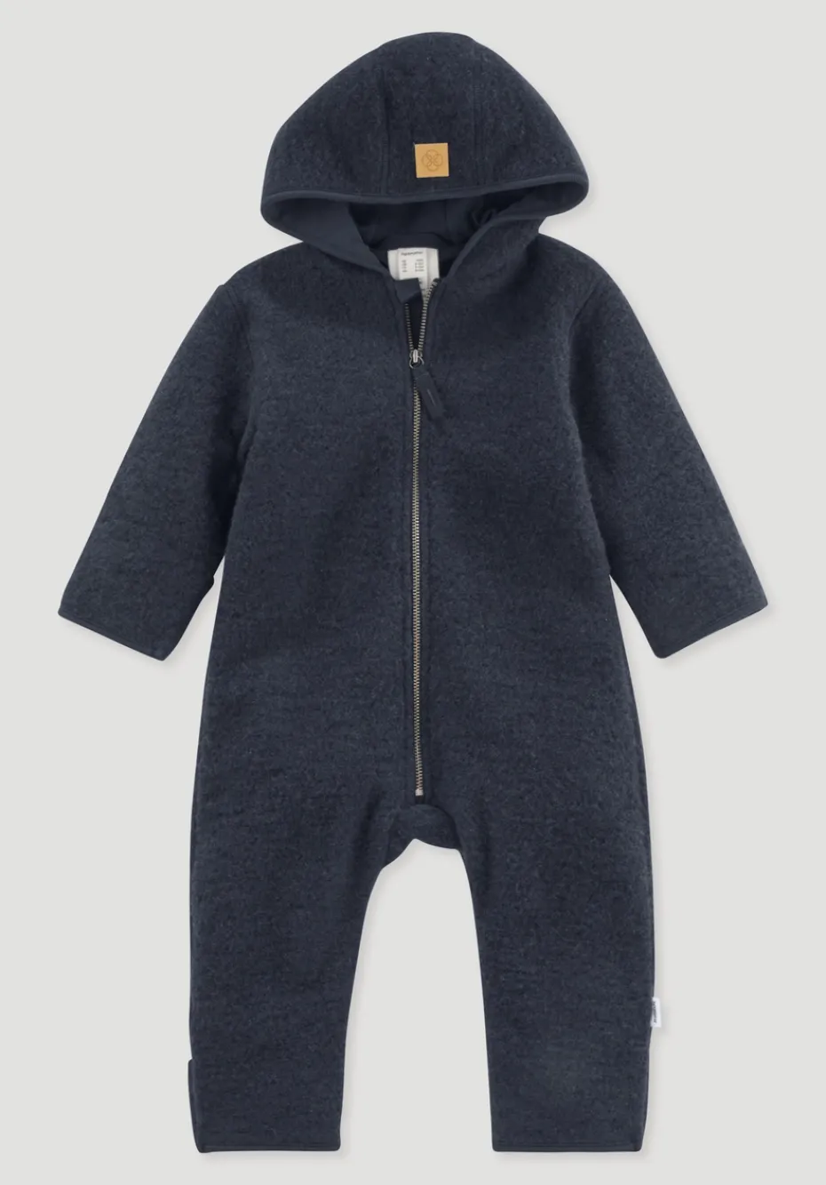 hessnatur Wollfleece Overall aus reiner Bio-Merinowolle von marine Outlet