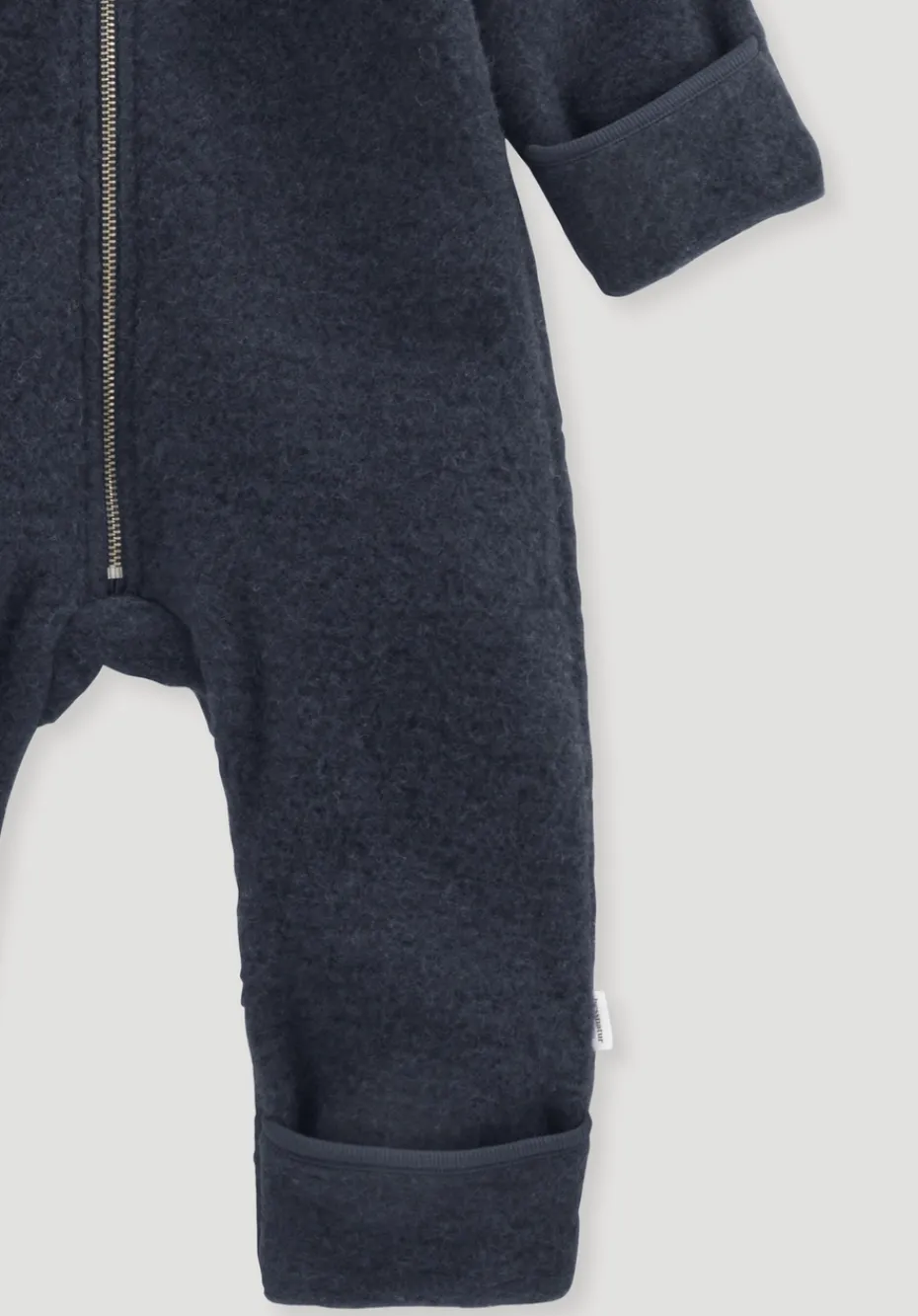 hessnatur Wollfleece Overall aus reiner Bio-Merinowolle von marine Outlet