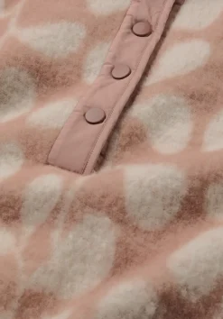 hessnatur Wollfleece Troyer Relaxed aus Bio-Merinowolle mit Bio-Baumwolle von rosé Sale