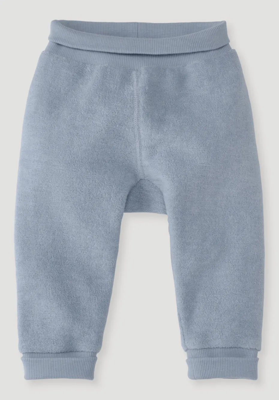 hessnatur Wollfrottee Hose aus reiner Bio-Merinowolle von helles jeansblau Hot