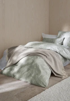 hessnatur Wollmix Waffle Plaid YARA aus Bio-Lambswool mit Bio-Baumwolle von naturgrau Clearance