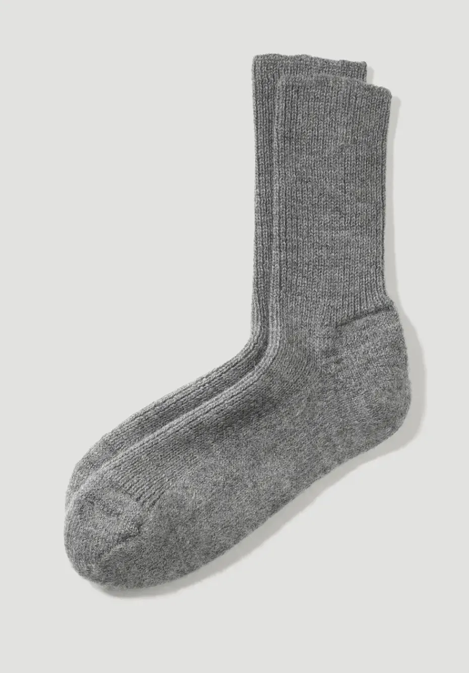 hessnatur Wollsocke aus reiner Bio-Merinowolle von grau Online