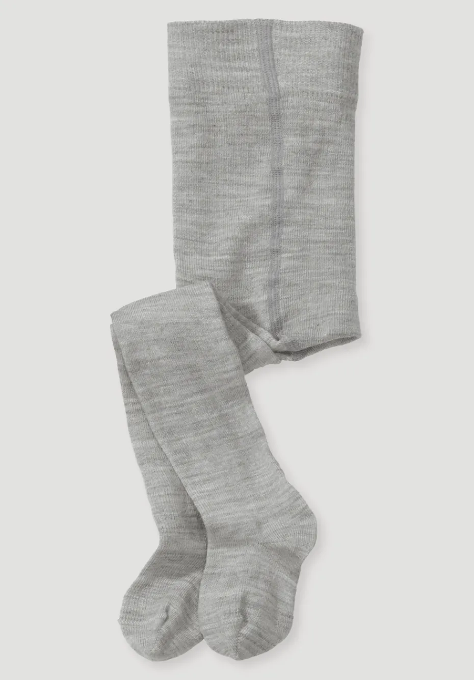 hessnatur Woll-Strumpfhose aus Bio-Merinowolle mit Bio-Baumwolle von grau Online